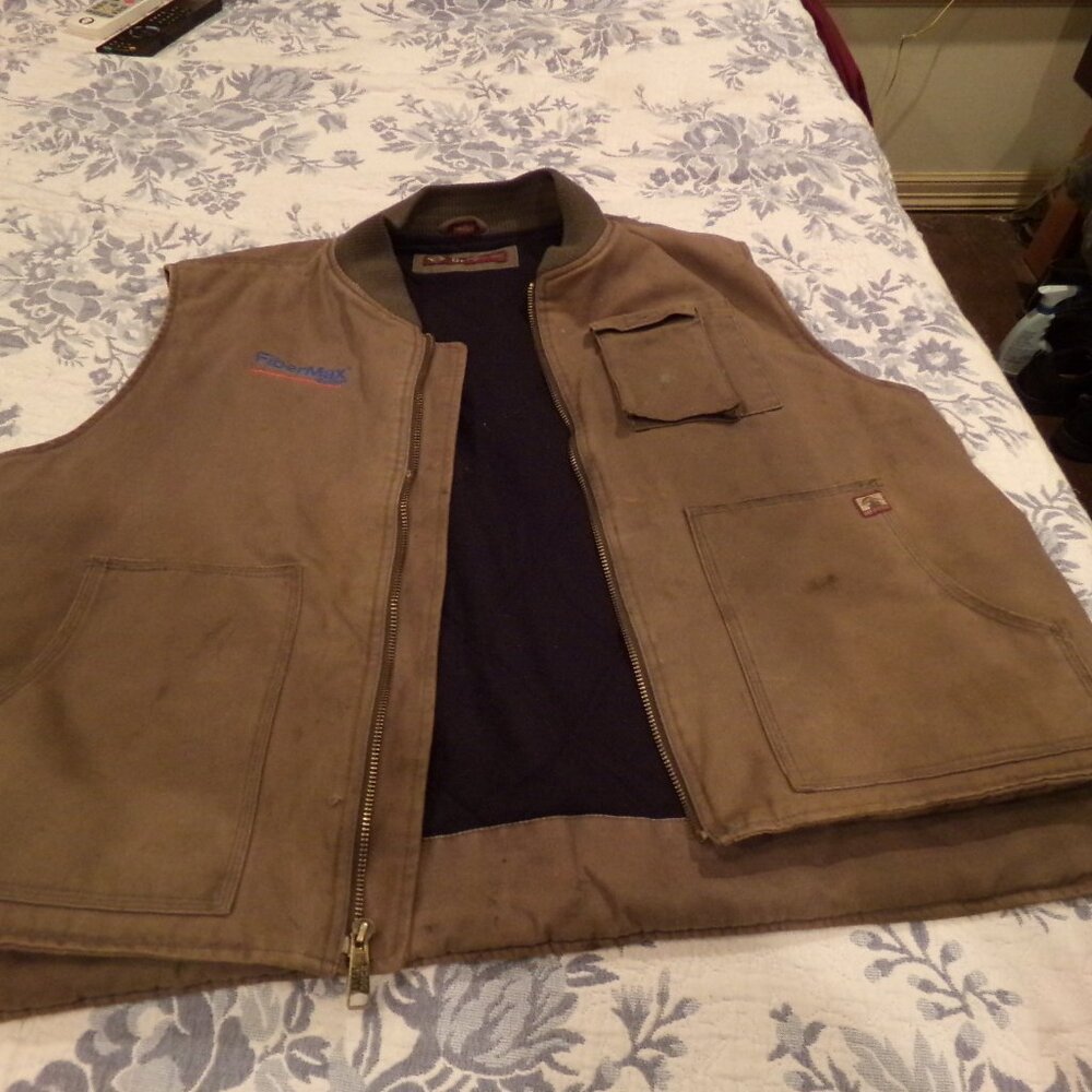 Dri Duck Vest Men's Size XXL Mellow Brown DRI DUCK LINED VEST